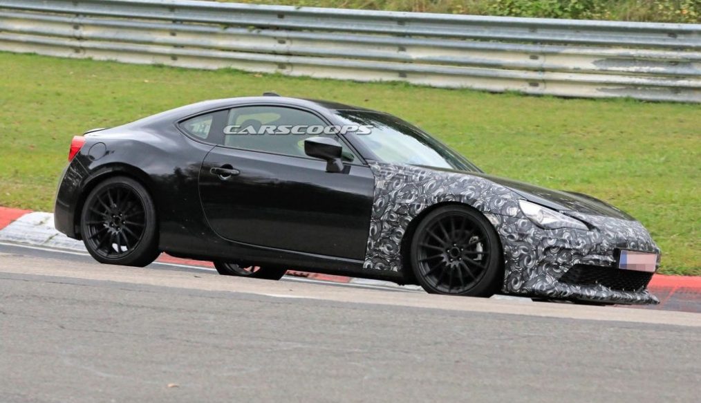 Subaru BRZ ที่คาดว่าจะเป็นรุ่นปรับโฉมใหม่รุ่นสุดท้ายของเจนนี้ ออกมาวิ่งทดสอบแล้ว