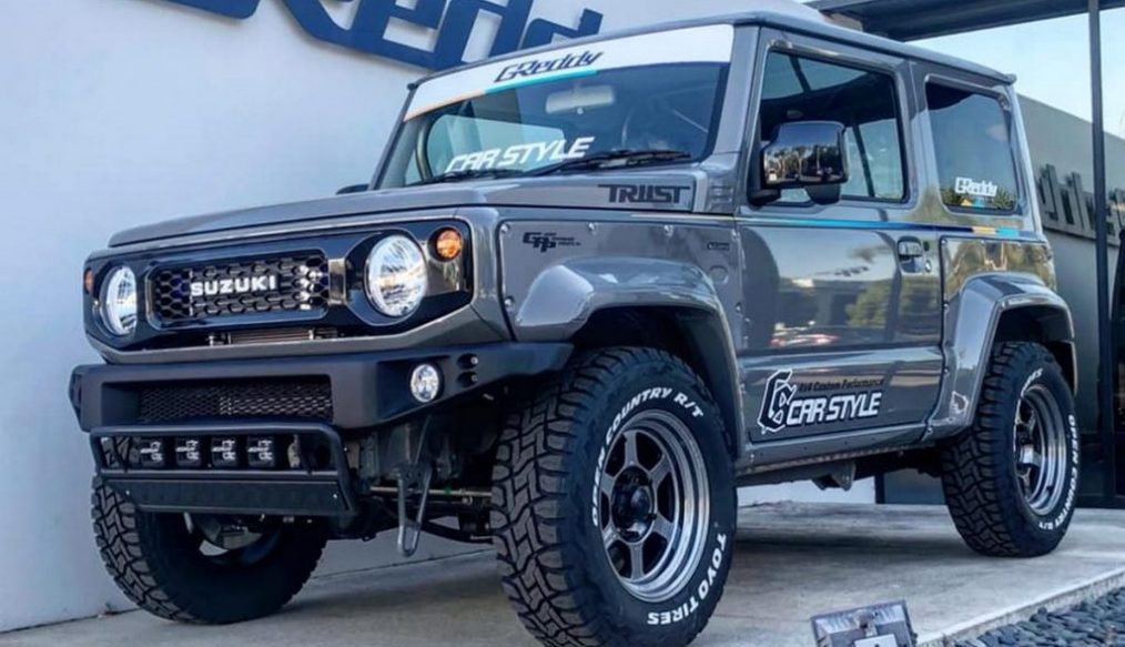 จับ Jimny มาอัพเกรด ติดตั้งเทอร์โบชาร์จ พร้อมชุดแต่งขาซิ่งรอบคัน