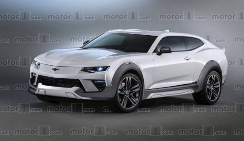 ลองจินตนาการถึง Camaro EV Crossover ที่จะพัฒนามาสู้กับ Mustang Mach-E