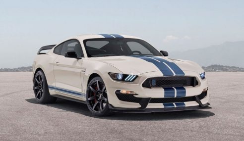 แพ็กเกจ Heritage Edition จะเข้ามาเสริมความเท่ให้กับ Mustang Shelby GT350 และ GT350R