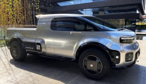 กระบะไฟฟ้าทรงล้ำ Neuron EV T-One พัฒนาโดยได้รับการสนับสนุนจากจีน