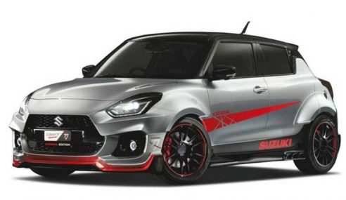 Suzuki Swift เตรียมบุกงาน Tokyo Auto Salon ในมาดชุดแต่งลำตัวกว้าง