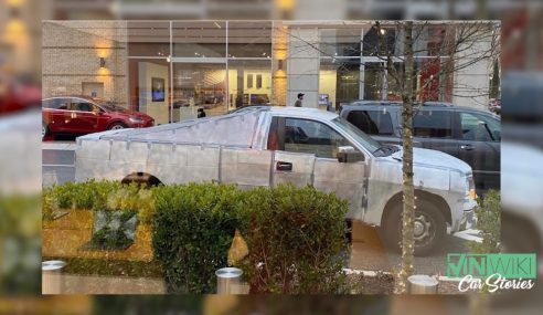 อย่างปั่น เมื่อยูทูบเบอร์ จับ Ford F-150 มาแปลงร่างเป็น Tesla Cybertruck