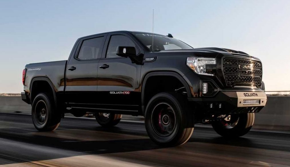 GMC Sierra ผงาดกลายด้วยน้ำมือของ Hennessey ที่เค้นพลังออกมากว่า 700 แรงม้า