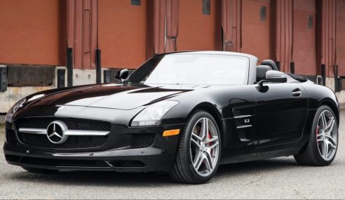 วิ่งไปแค่ 7,000 ไมล์ Mercedes SLS AMG Roadster ที่ขึ้นแท่นเป็นรถที่เพอร์เฟคที่สุด