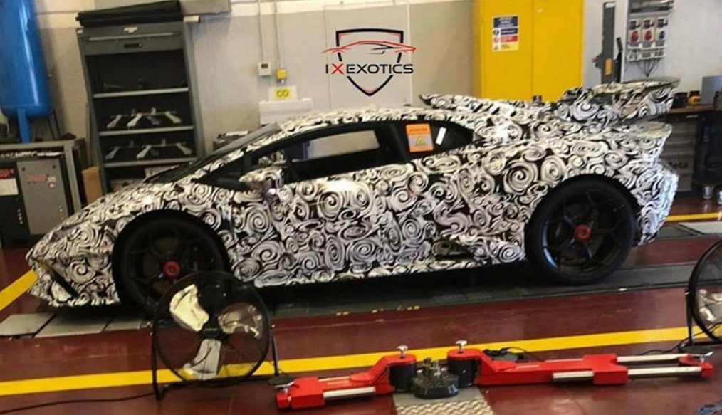 ต้องใช่แน่ ๆ Lamborghini Huracan เวอร์ชั่นที่ฮาร์ดคอยิ่งขึ้น โผล่ปรากฏตัวพร้อมลายพรางรอบคัน