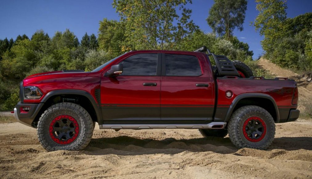 Ram Rebel TRX กระบะทรงพลังเครื่องยนต์ Hellcat ทรงบึกบึนกำลัง 700 แรงม้า