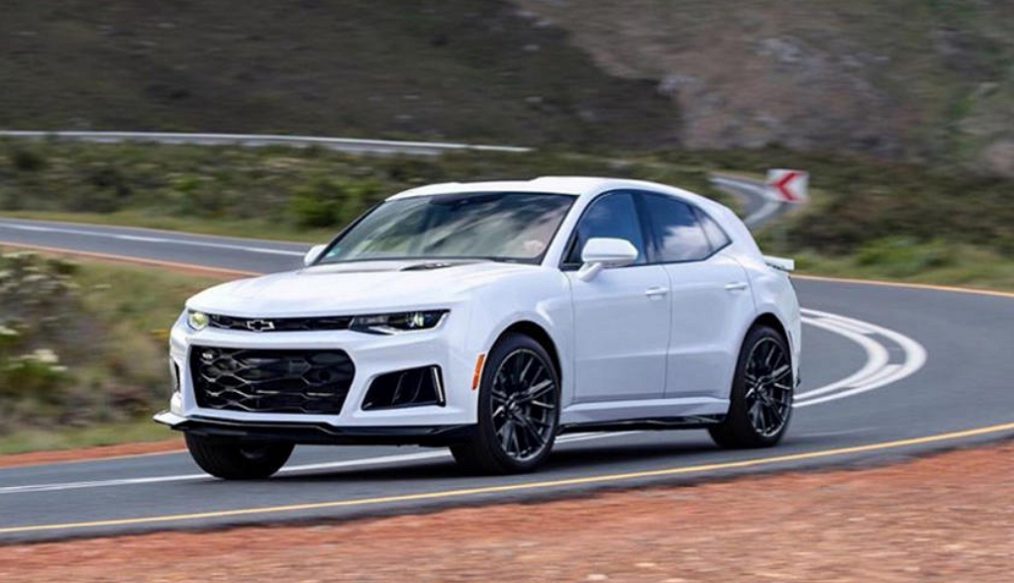 และนี้คือ Camaro ครอสโอเวอร์ 4 ประตูยกสูง มาในมาดบึกบึนพร้อมลุย