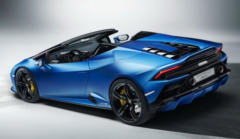 “Lamborghini Huracan EVO RWD Spyder” 602 แรงม้า เปิดตัวแล้วในยุโรป ด้วยค่าตัว 7.4 ล้านบาท