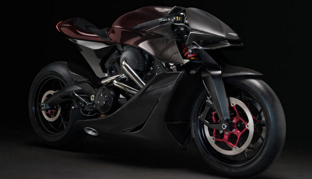 เมื่อ Aston Martin หันมาพัฒนารถมอเตอร์ไซค์ มันจึงมีรูปลักษณ์ที่โฉบเฉี่ยว ค่าตัว 3.7 ล้าน