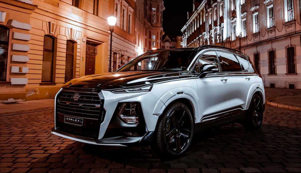 Hyundai Santa Fe ถูกปรับปรุงให้เป็นเอสยูวีที่เฉี่ยวกว่าเดิม จากฝีมือของ Carlex Design