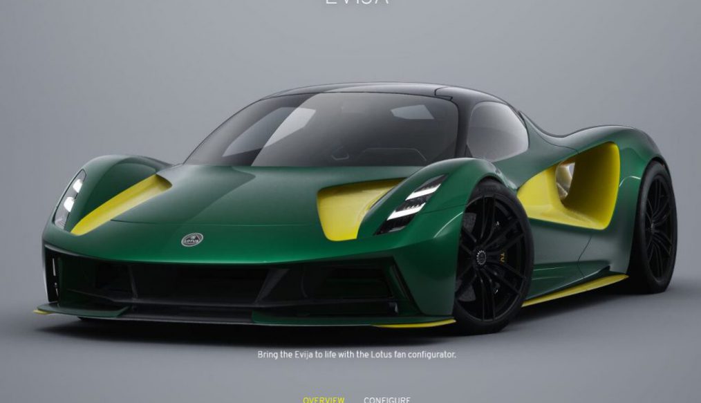 Lotus Evija ไฮเปอร์คาร์ไฟฟ้ากำลัง 1,972 แรงม้า มาพร้อมสีเขียว-เหลืองที่คุ้นตา