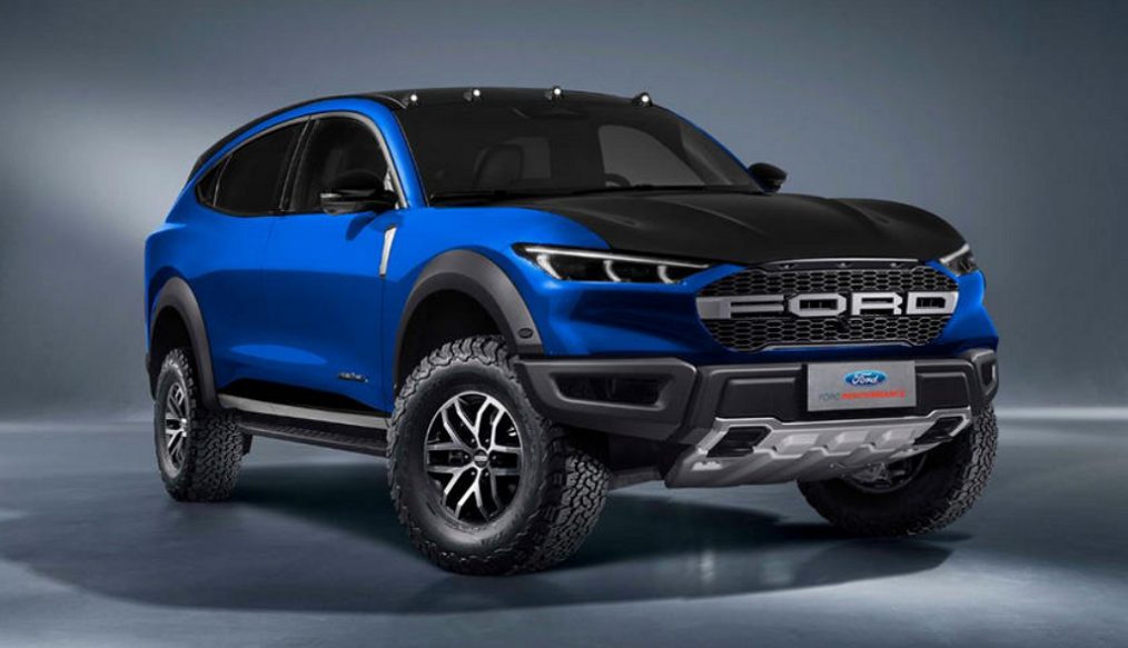 เมื่อ Ford Mustang Mach-E เดบิวต์สู่ครอบครัว Raptor มันอาจจะออกมาฮาร์ดคอร์ประมาณนี้