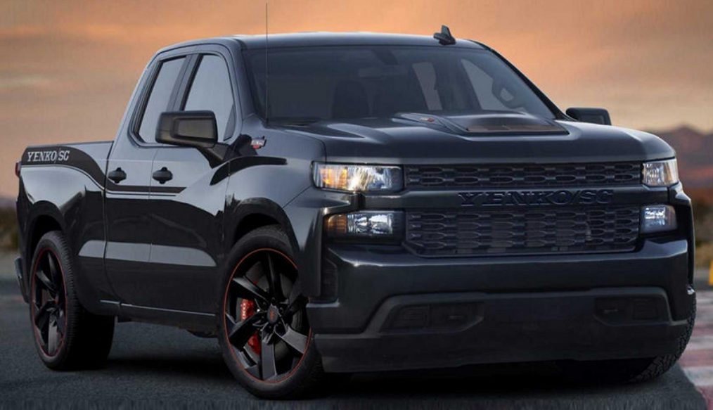 Chevrolet Silverado ถูกอัพเกรดให้เป็นสปอร์ตปิคอัพ ที่มีกำลังกว่า 800 แรงม้า