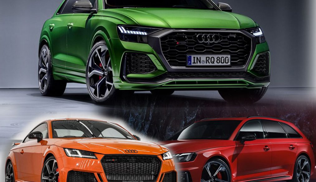 กระหึ่มวงการยานยนต์! อาวดี้ เปิดตัวกองทัพ RS ครั้งแรกในไทยพร้อมกันถึง 3 รุ่น TT RS Coupé quattro, RS Q8 quattro และ RS 4 Avant quattro เริ่มต้นเพียง 5.299 ล้านบาท