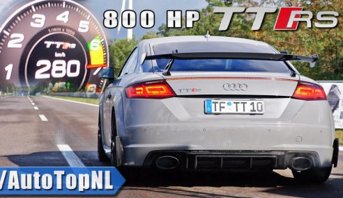 Audi TT RS คันนี้ถูกขุนกำลังให้แรงกว่า 800 แรงม้า