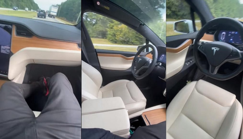 โลกมาถึงจุดนี้แล้ว จุดที่เรานั่งเฉย ๆ ให้รถขับไปเองบนถนน แบบเจ้า Tesla คันนี้