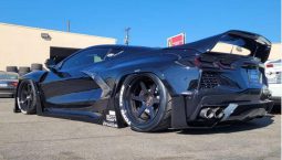 อย่างคลั่ง Corvette C8 กับการอัพเกรดที่สุดจัด มาพร้อมชุดแต่งลำตัวกว้าง