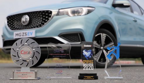 MG ZS EV รถยนต์พลังงานไฟฟ้า 100% กวาดรางวัลด้านเทคโนโยลี และความคุ้มค่า ได้ถึง 4 รางวัล