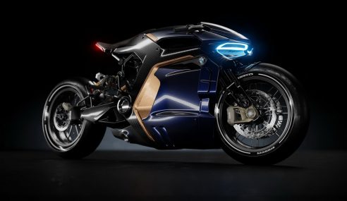 BMW Motorcycle Concept ที่ฉีกทุกกฏการออกแบบมอเตอร์ไซค์