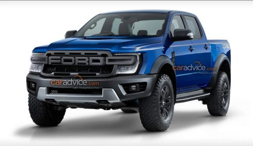 Ford Ranger Raptor รุ่นใหม่ เผยโฉมครั้งแรก คาดพลังกว่า 400 แรงม้า!