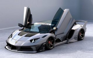 Lamborghini Aventador กับชุดแต่ง GT Evo ล่าสุดจาก Liberty Walk