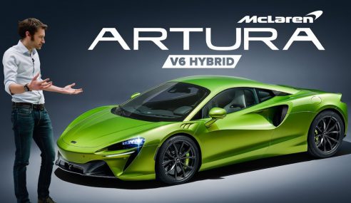 McLaren Artura ซูปเปอร์คาร์ไฮบริดที่มาพร้อม V6 ผสานพลังไฟฟ้า 671 แรงม้า