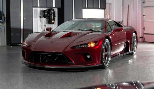 Falcon F7 ซูเปอร์คาร์สัญชาติอเมริกันเครื่องยนต์วางกลางสุดหายาก ถูกออกประมูลแล้ว