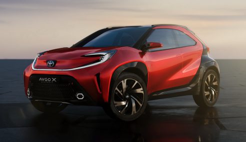 Toyota Aygo X Prologue Concept ใหม่ รถครอสโอเวอร์ขนาดเล็กที่จะมาแทนซิตี้คาร์ในปี 2022