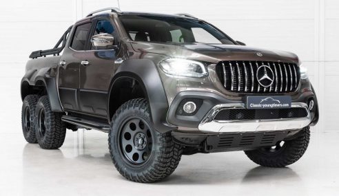 Mercedes X-Class 6 ล้อ เทอร์โบดีเซล V6 ขนาด 3.0 ลิตร 255 แรงม้า ที่มีคนซื้อไปใช้จริง!