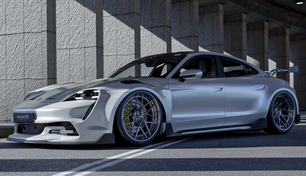 รถพลังไฟฟ้าก็ดุได้ Porsche Taycan มาพร้อมชุดแต่งของ 911 GT3 RS!!