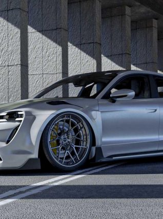 รถพลังไฟฟ้าก็ดุได้ Porsche Taycan มาพร้อมชุดแต่งของ 911 GT3 RS!!