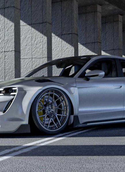 รถพลังไฟฟ้าก็ดุได้ Porsche Taycan มาพร้อมชุดแต่งของ 911 GT3 RS!!