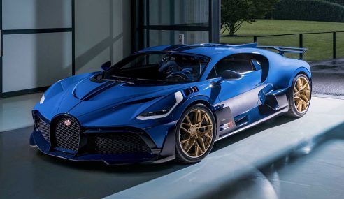 Bugatti Divo คันสุดท้ายคลอดแล้ว พร้อมตัวถังสีน้ำเงิน