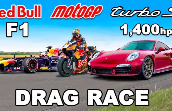 Porsche 911 Turbo พลัง 1,400 แรงม้า เร็วพอที่จะเอาชนะ MotoGP และรถ F1 หรือไม่?
