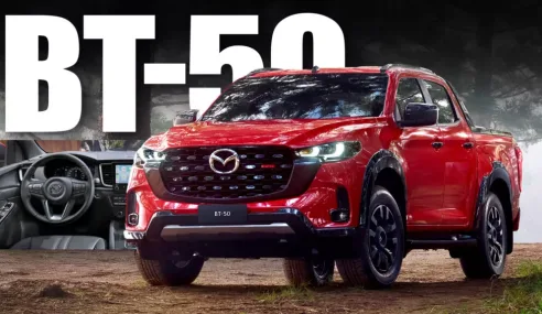 Mazda BT-50 Facelift ปี 2025 จะมาพร้อมรูปลักษณ์ใหม่ ที่ดูสปอร์ตและหน้าจอที่ใหญ่ขึ้น