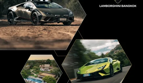 เตรียมพบกับสุดยอดยนตรกรรมจากลัมโบร์กินี  ในงาน Private Viewing of Lamborghini Huracan Sterrato  and Lamborghini Huracan Tecnica ระหว่างวันที่ 29 พย. -1 ธค. 2567 ณ Andaz Pattaya Jomtien Beach